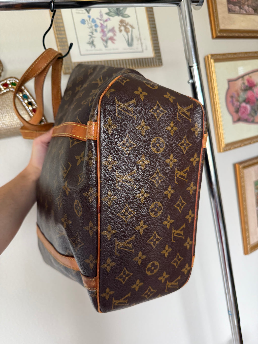 Louis Vuitton Vintage Monogram Sac Shopping Tote Bag
