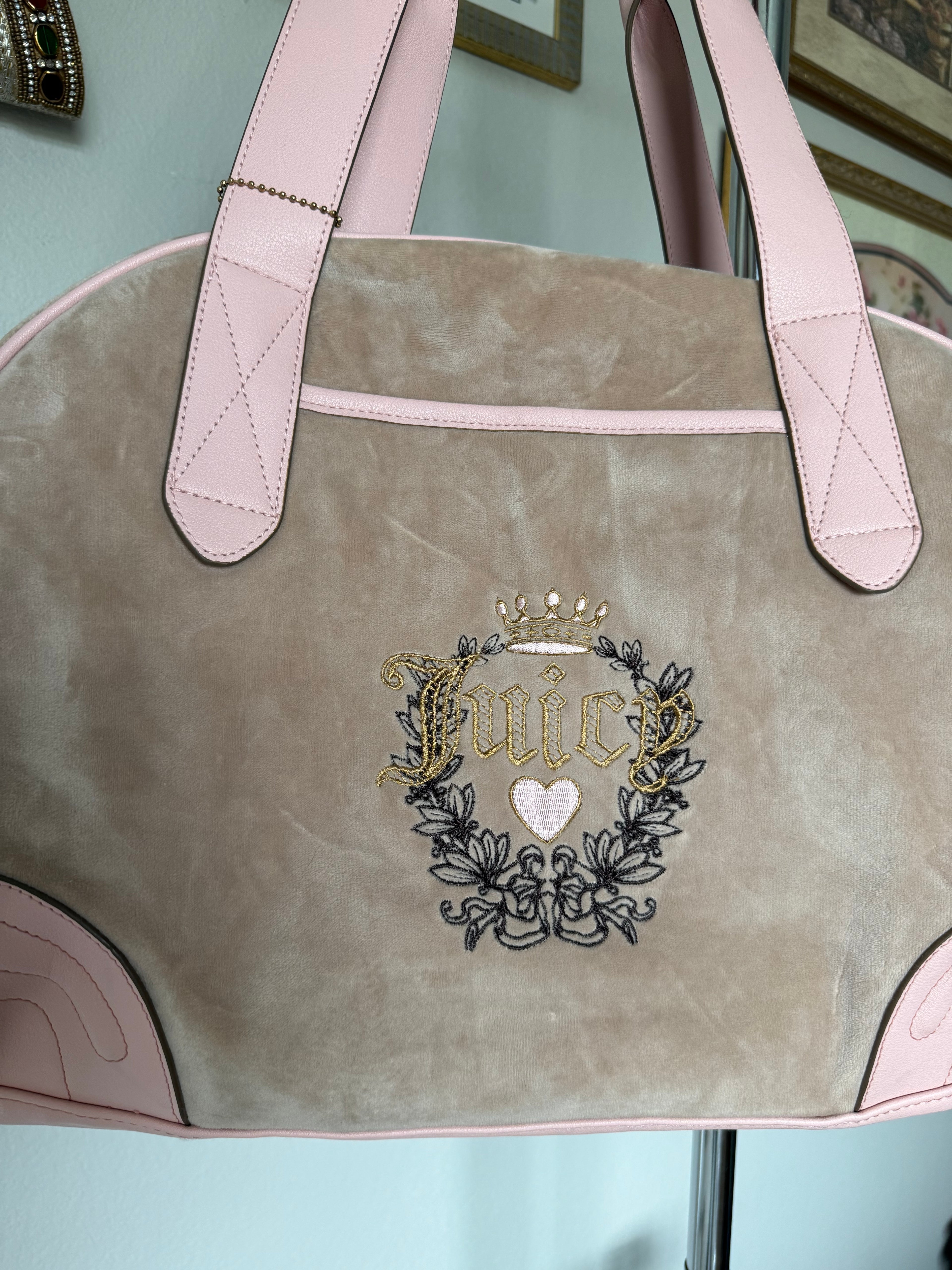 Juicy Couture Heritage Weekender Duffel Bag