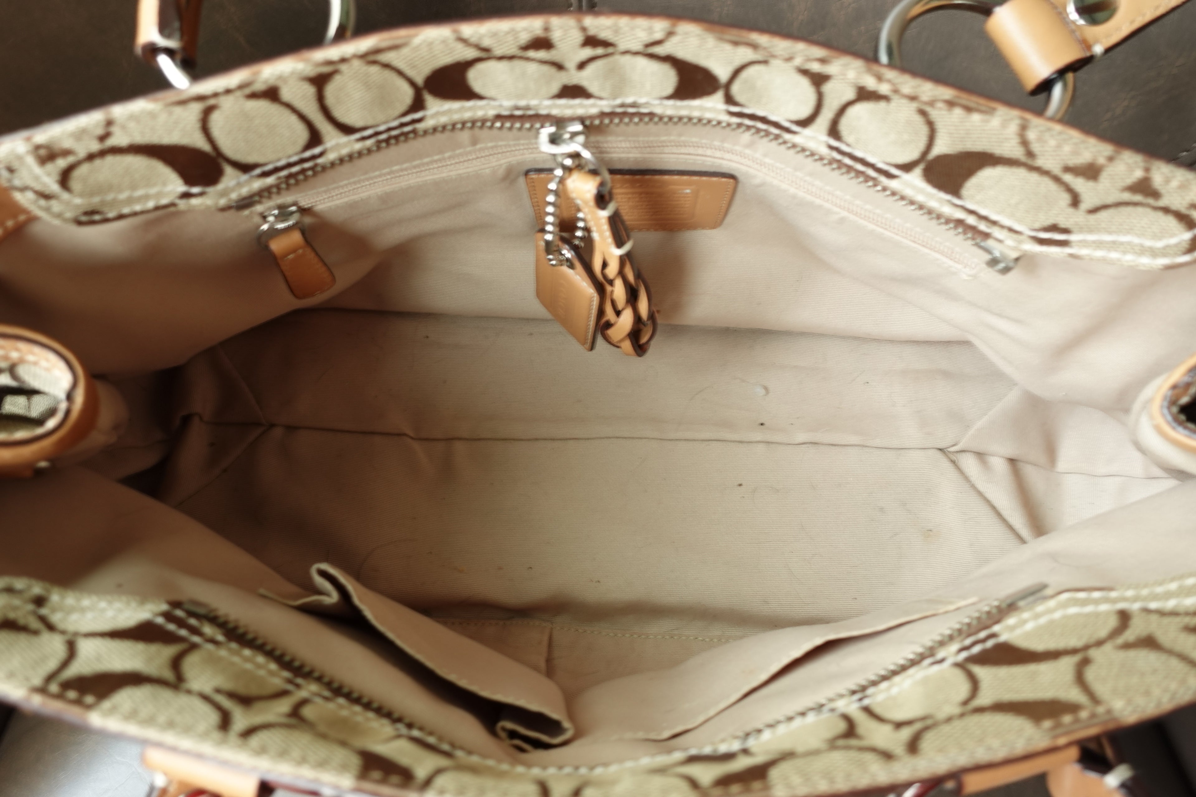 Coach Brown Hamptons Bag
