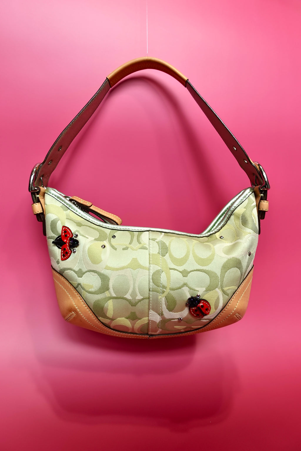 Coach Ladybug Optic Green Soho