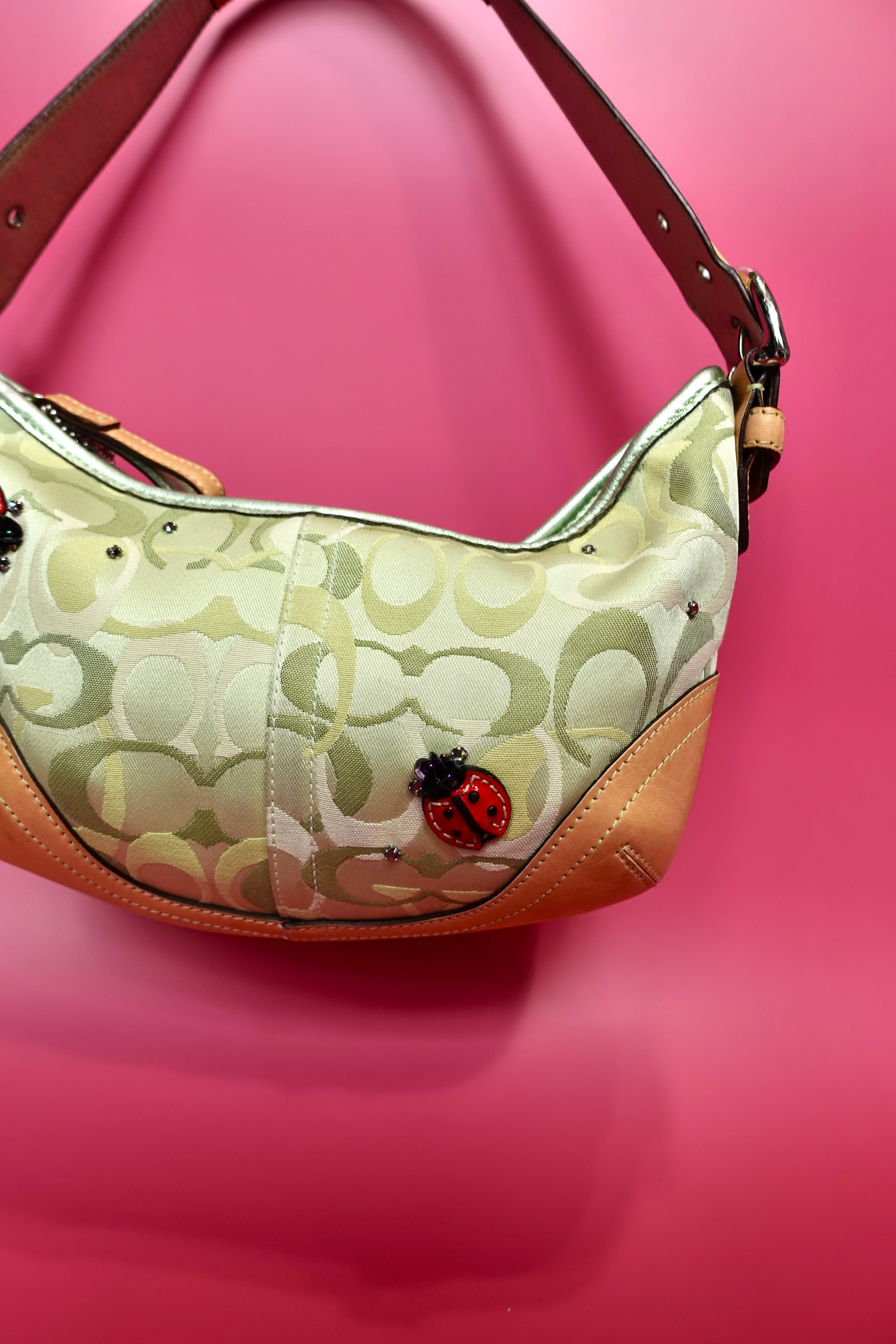 Coach Ladybug Optic Green Soho