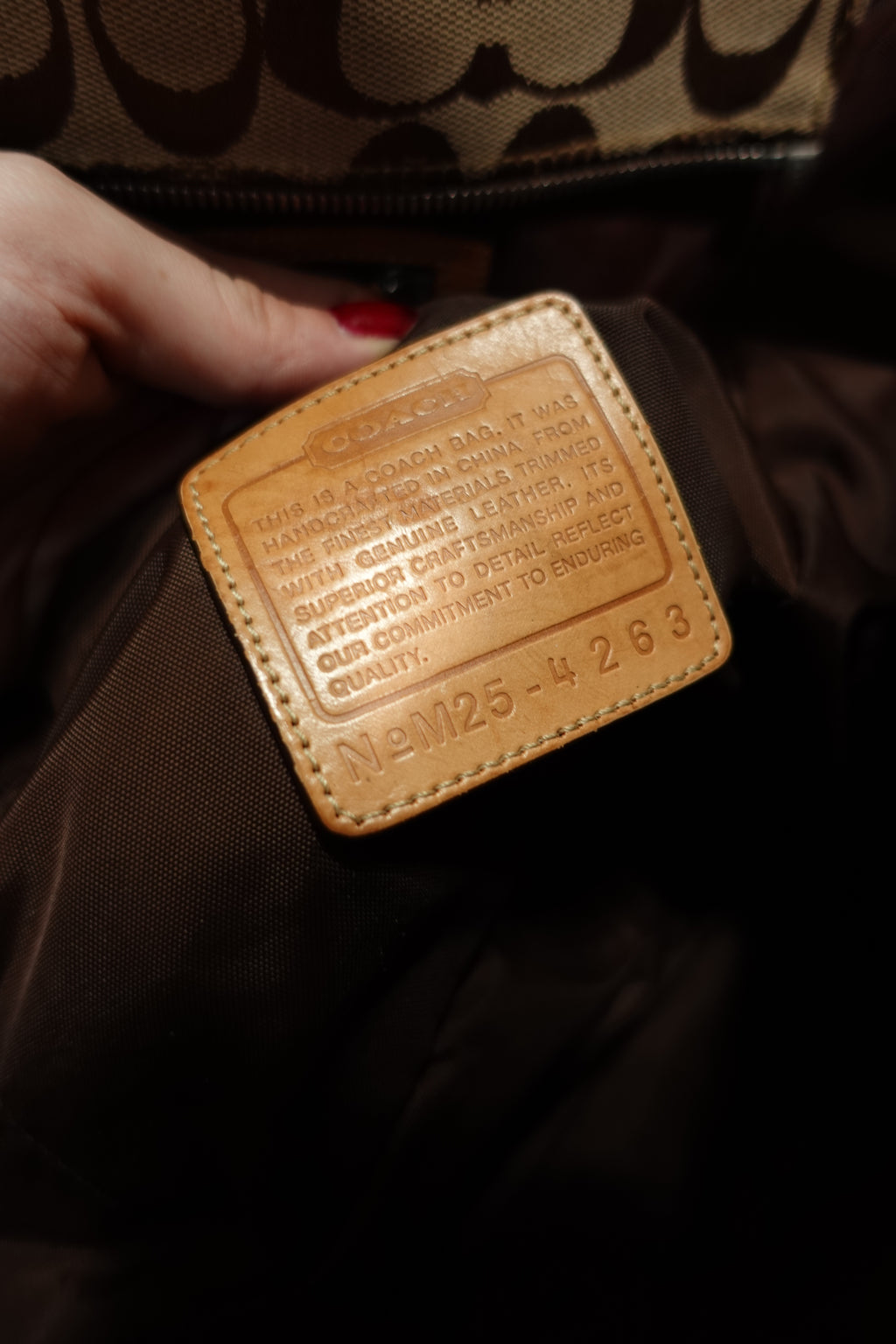 Coach Signature XL Tote