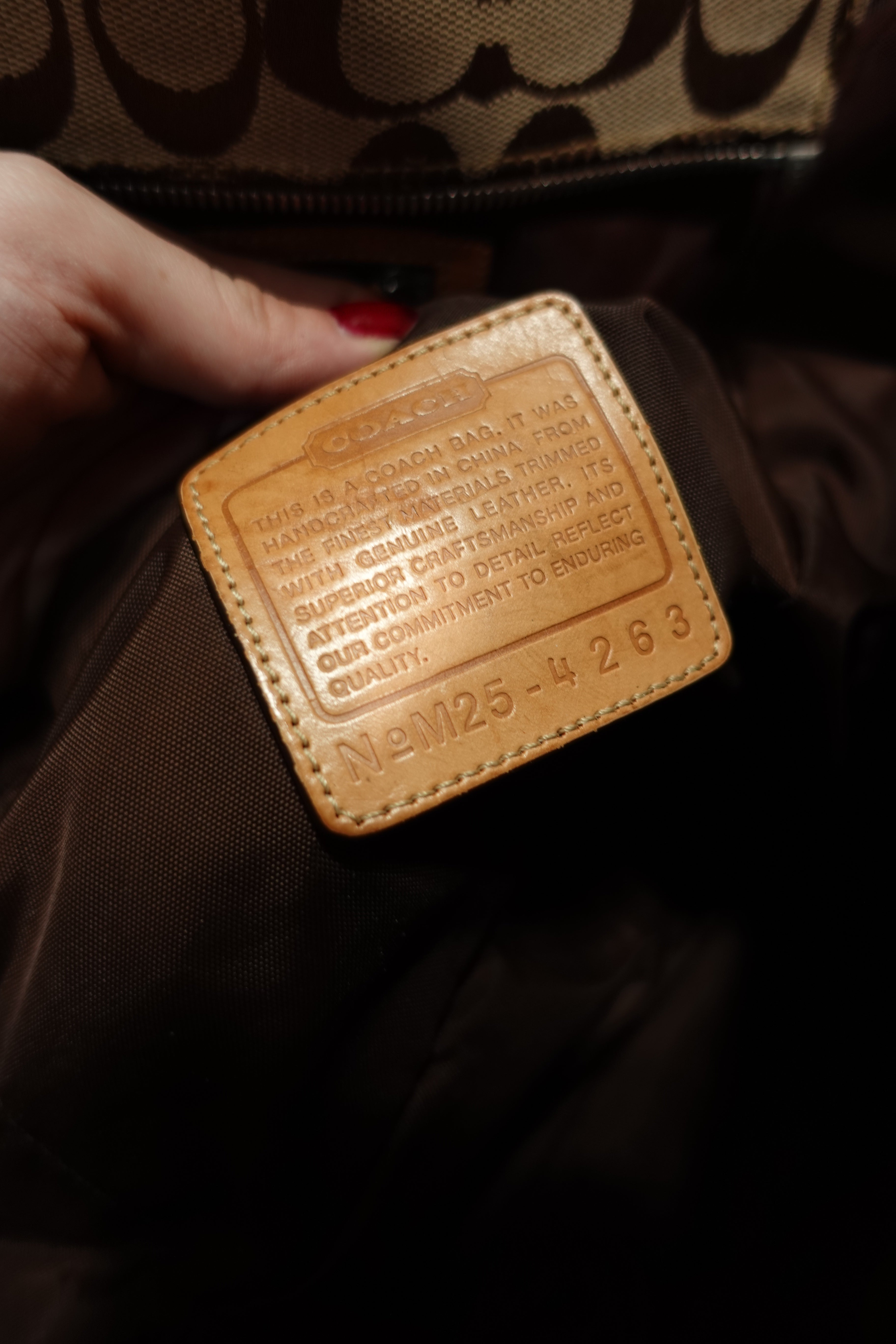 Coach Signature XL Tote