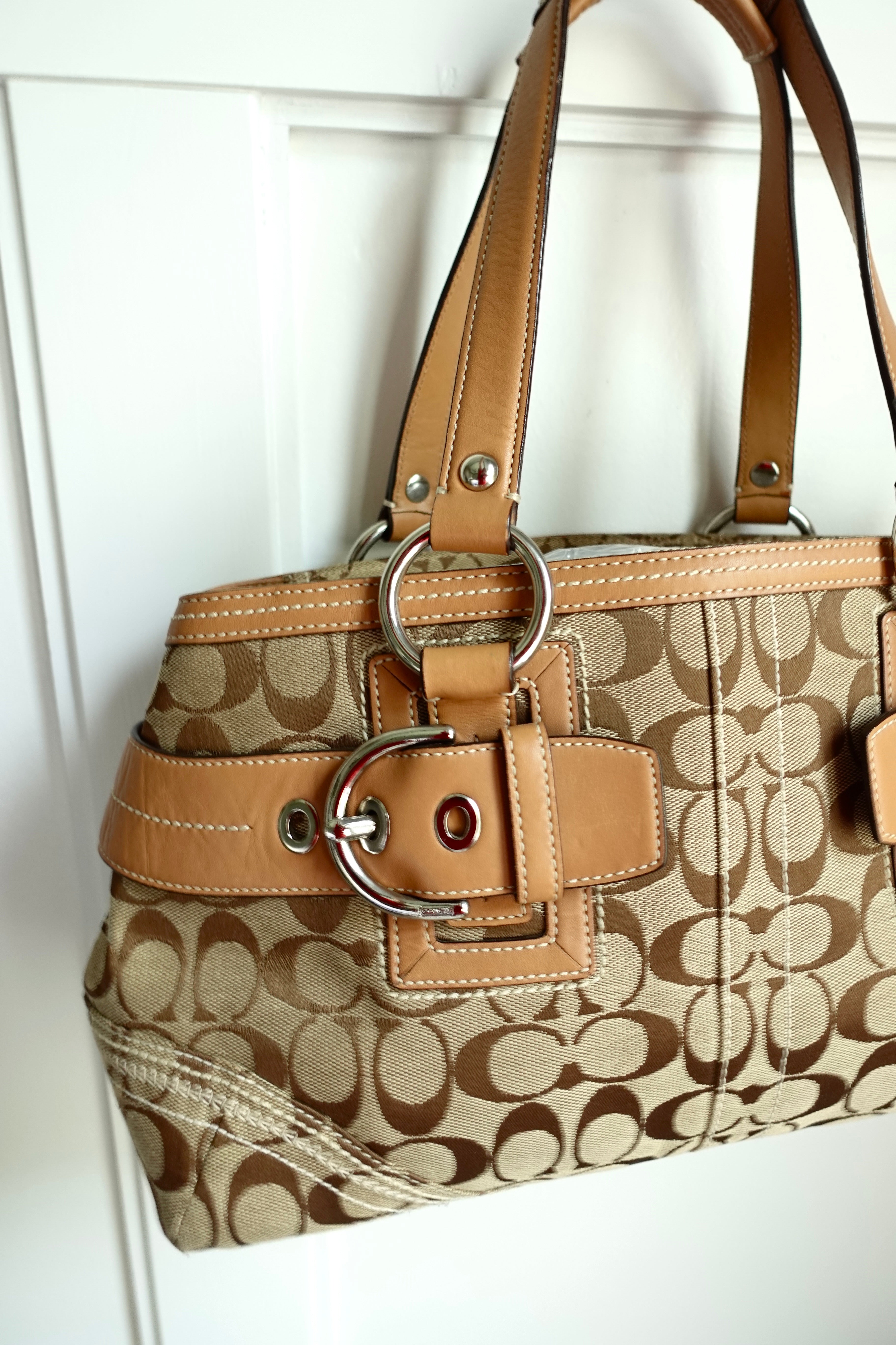 Coach Brown Hamptons Bag