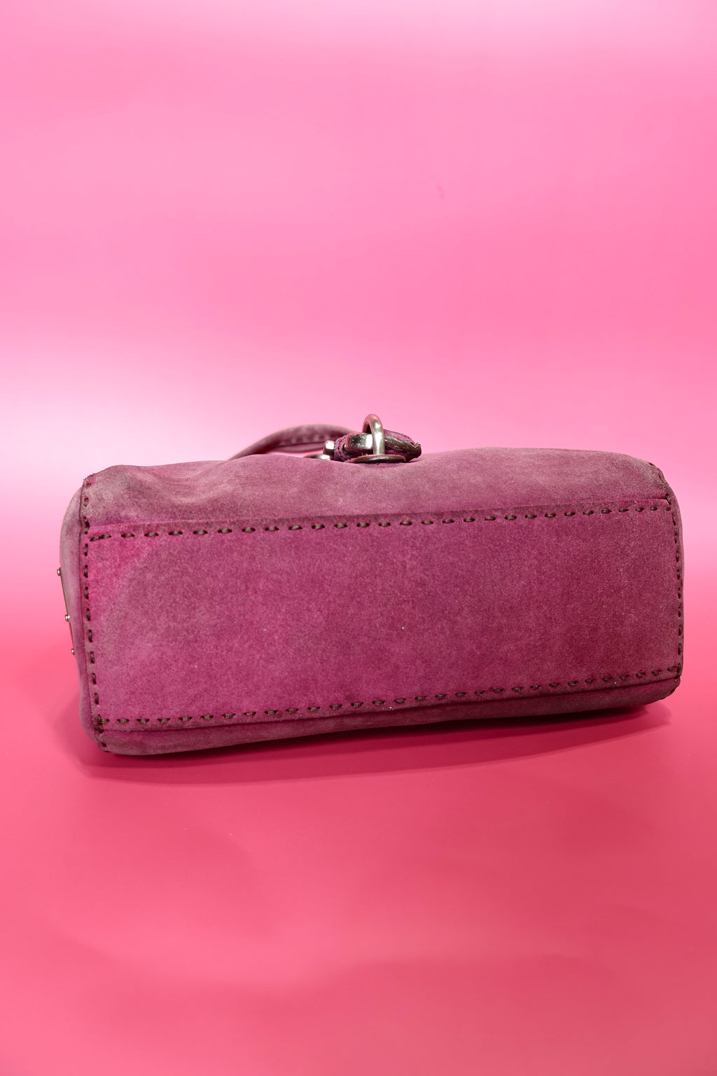 Prada Scamosciato Suede Shoulder Bag