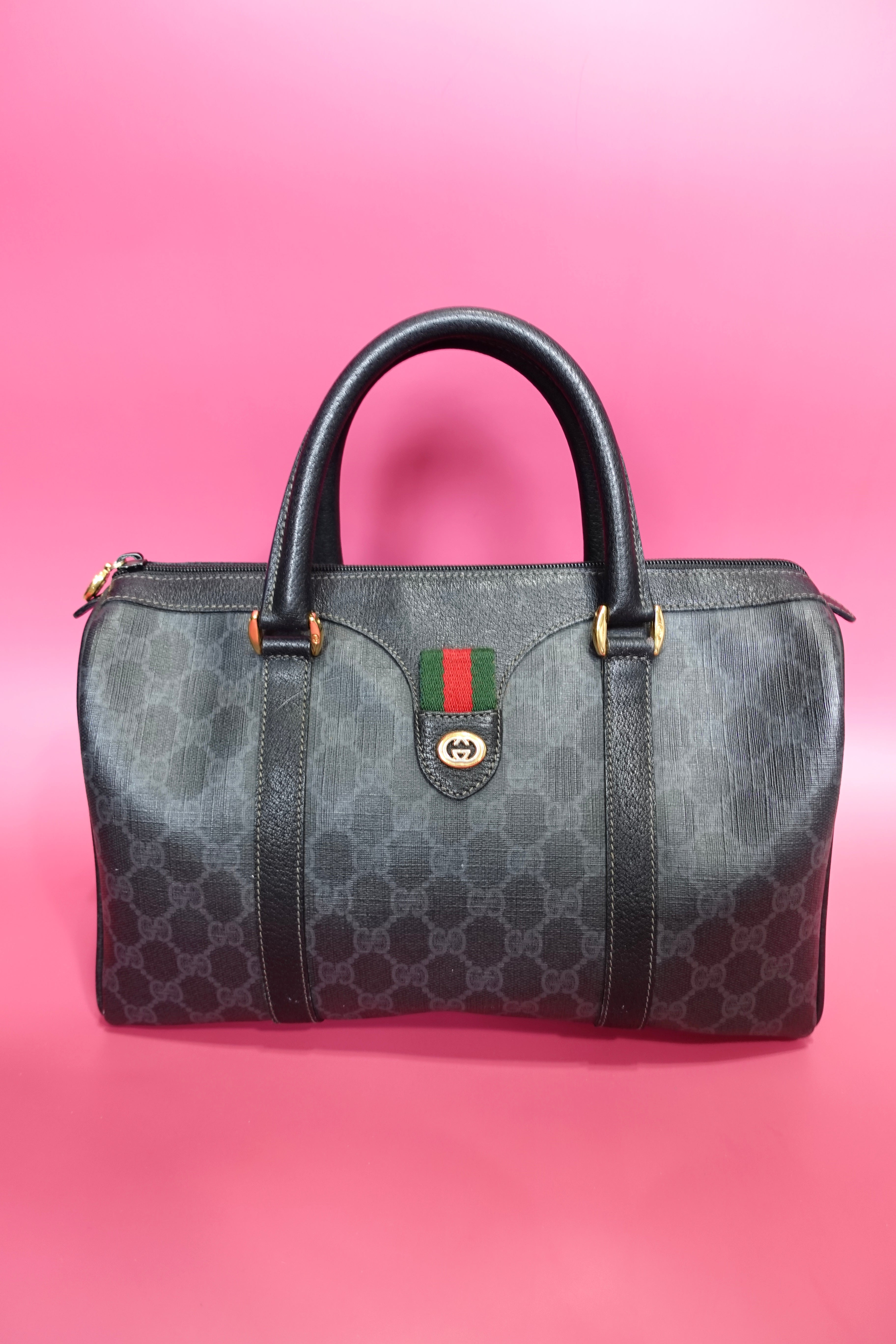 Vintage Gucci Boston Bag